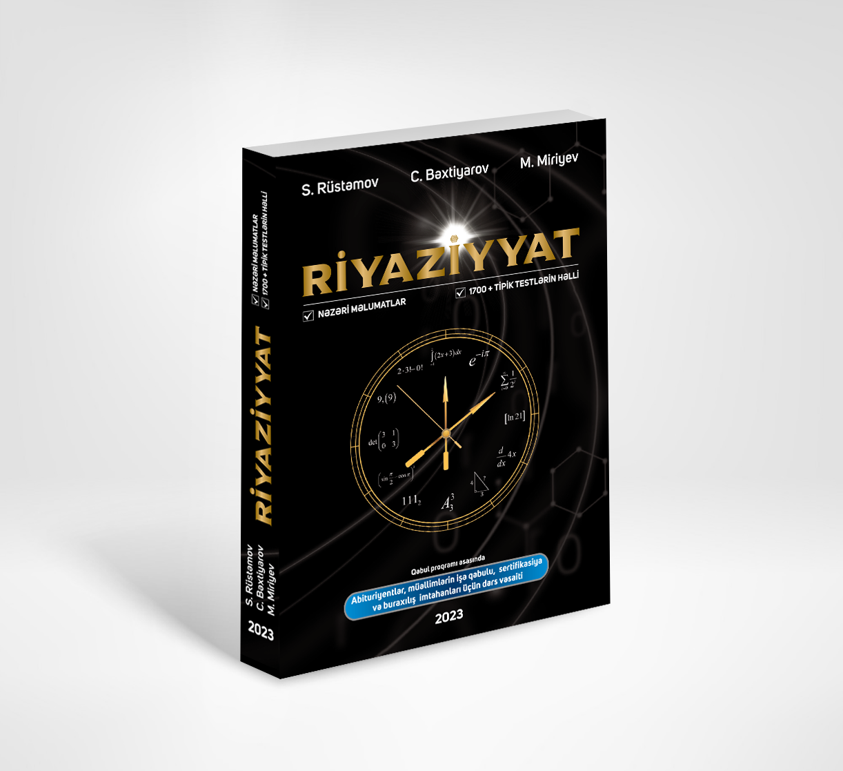 RİYAZİYYAT – NƏZƏRİYYƏ, 1700+ TİPİK TESTLƏRİN HƏLLİ